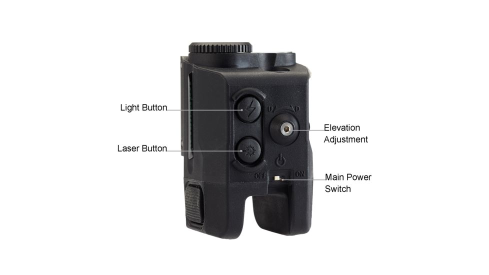 Beamshot Compact Class 1 IR Laser Aimer, IR Illuminator, Black, LLC-compact - IR