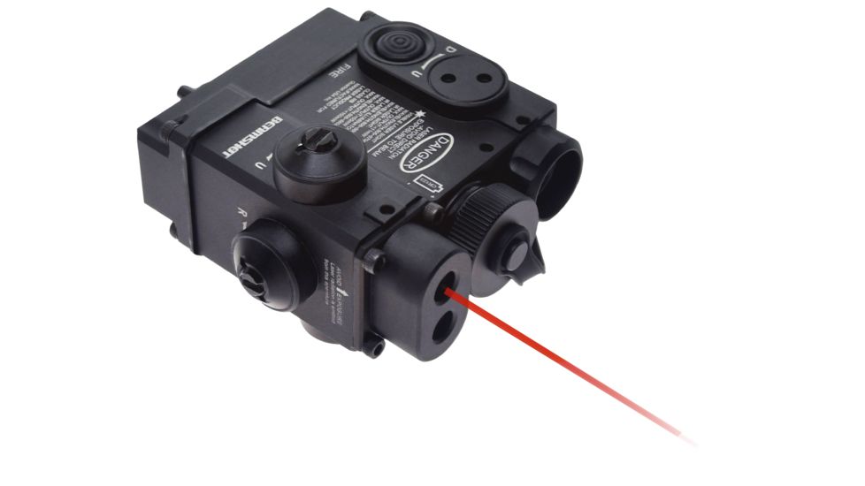 Beamshot Compact Red Laser Sight, IR Illuminator, Black, PDLA31-R