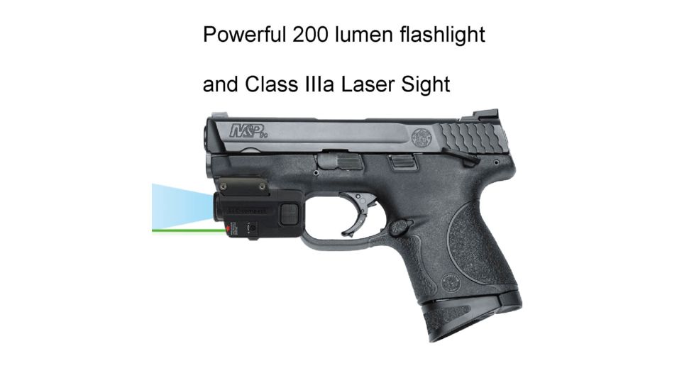 Beamshot Green Laser Sight , CR2, Green, Black, 157-94021G