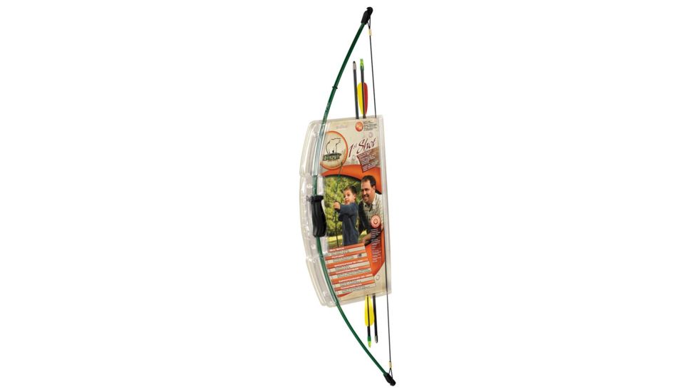 Bear Archery 1st Shot Bow Set, Green 8-12lbs. RH/LH AYS6200