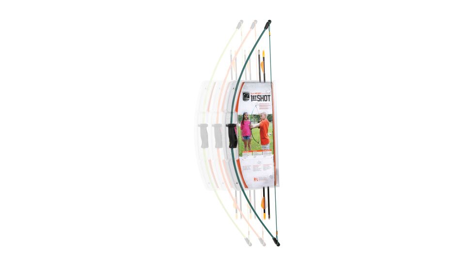 Bear Archery 1st Shot Bow Set, Green 8-12lbs. RH/LH, AYS6200