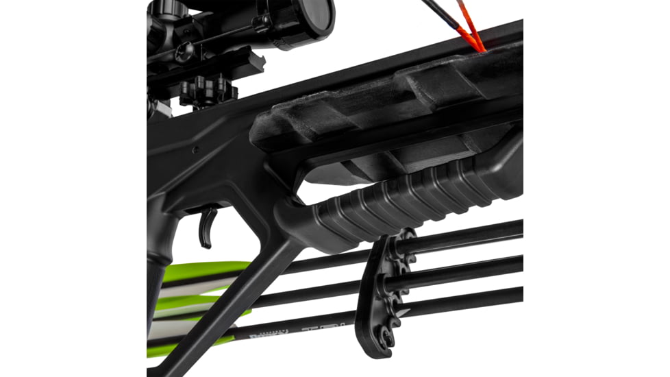 Bear Archery Bear Archery BearX Intense Crossbow Package with Scope Rope &amp; Arrows RH/LH - Veil Stroke, AC03A2A9185