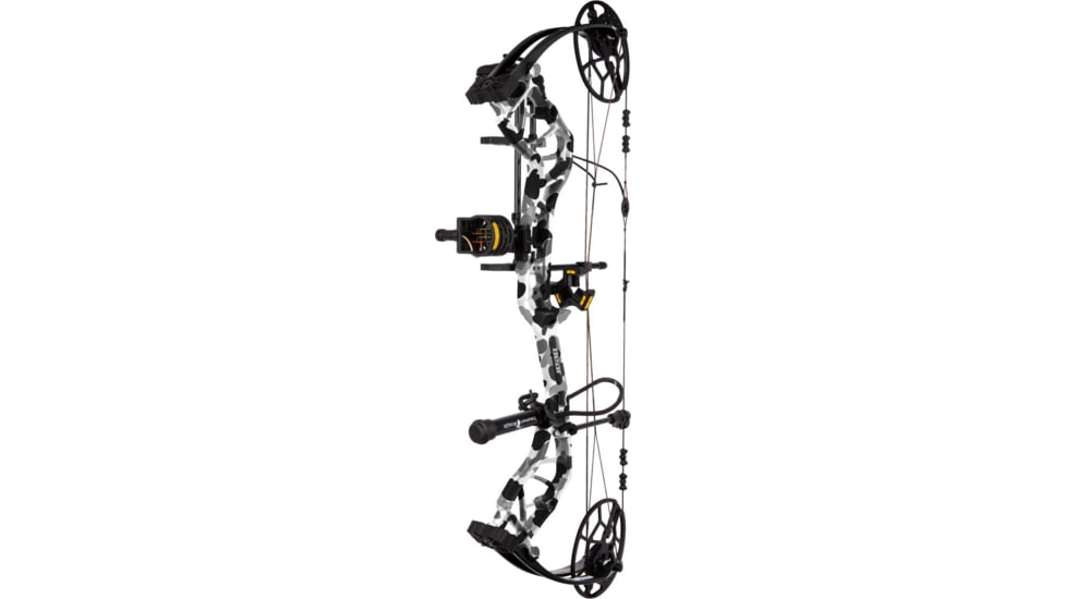 Bear Archery Legit MAXX RTH Compound Bow Package, Right Hand, 70lb, 30in, Black/White, AV54A230H7R