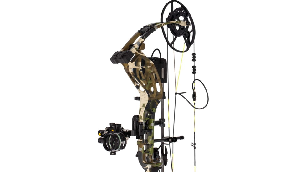 Bear Archery THP Adapt 2+ HP RTH SYNC Compound Bow, Right Hand, 70lb, 32in, Emerge, AV67B7D027R