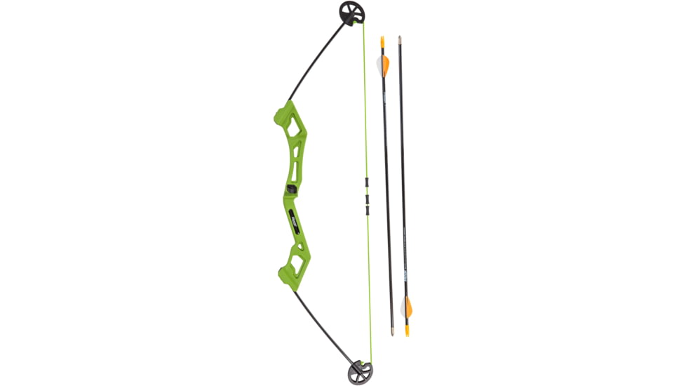 Bear Archery Bear Archery Valiant Youth 4 to 7 Years Bow Set RH - Flo Green, AYS6201GR