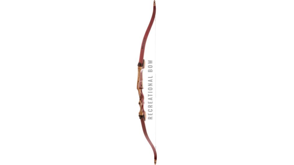 Bear Archery Bullseye 62in Recurve Bow 29#, Right Hand Only, 057415