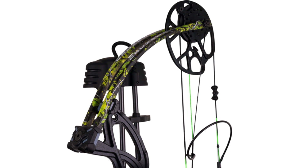Bear Archery Cruzer G3 RTH Compound Bow, Left Hand, Toxic, AV24A21047L