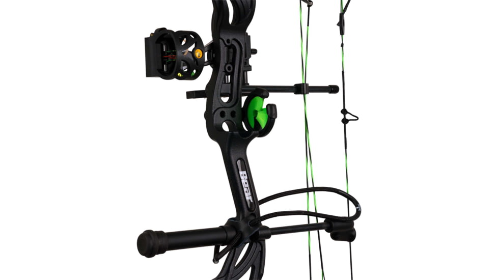 Bear Archery Cruzer G3 RTH Compound Bow, Left Hand, Toxic, AV24A21047L
