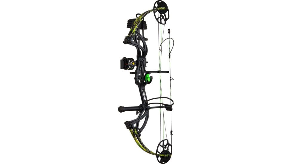 Bear Archery Cruzer G3 RTH Compound Bow, Left Hand, Toxic, AV24A21047L