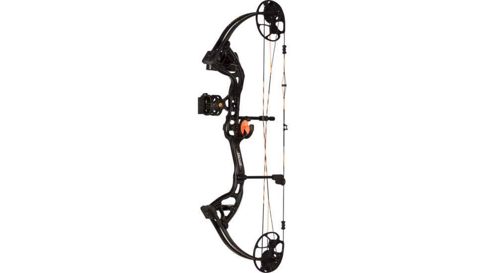 Bear Archery Cruzer Lite Compound Bow, Ready to Hunt Package, 290 FPS, Right Handed, 45 lb Draw, Shadow, AV82B21115R