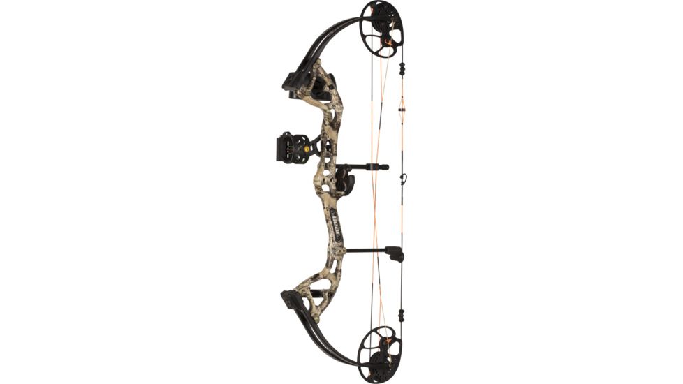 Bear Archery Cruzer Lite Compound Bow, Ready to Hunt Package, 290 FPS, Right Handed, 45 lb Draw, Kryptek Highlander, AV82B21025R