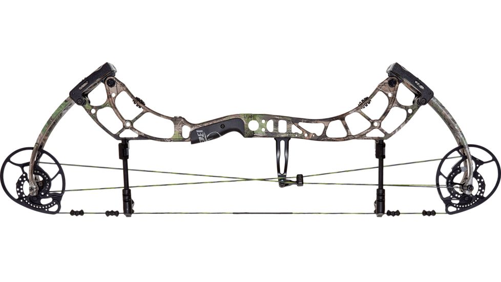 Bear Archery Escape Compound Bow / Right Handed / 55-70lb Peak Draw Weight / 25.5-30in Draw Length Range, RealTree Xtra Green, A6ES20007R