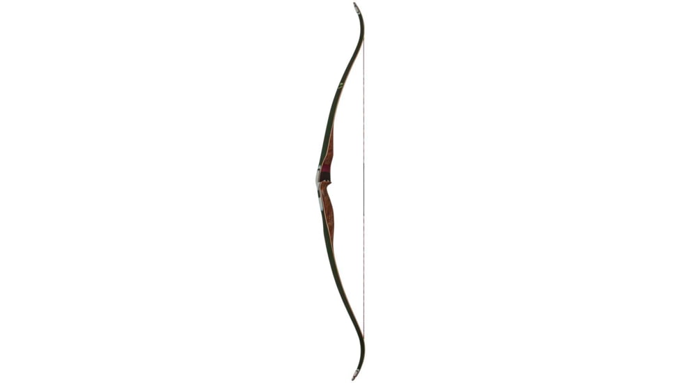 Bear Archery Kodiak Hunter Recurve Bow, 50 lbs, Right Hand, Shedua/Green, AK2150SR