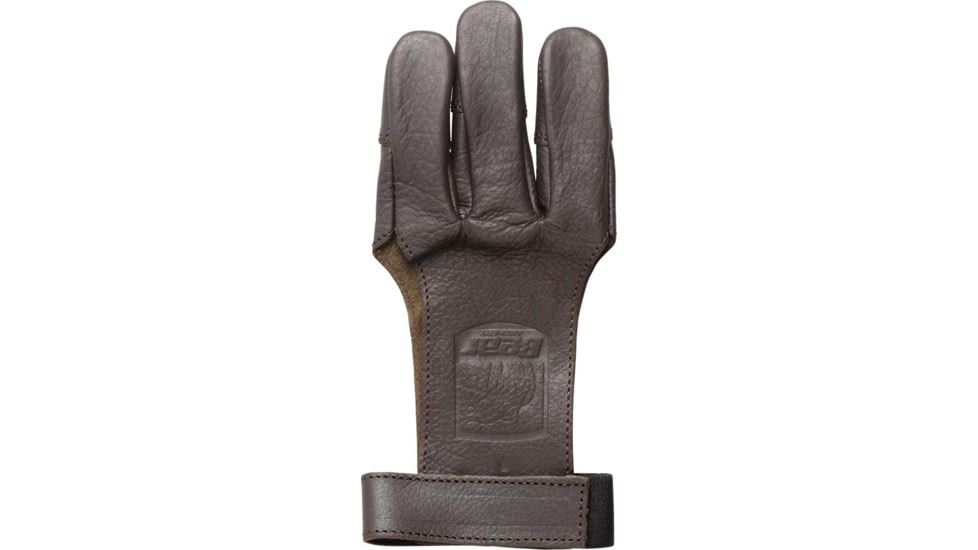 Bear Archery Leather Shooting Glove 3-finger Ambidextrous Lg
