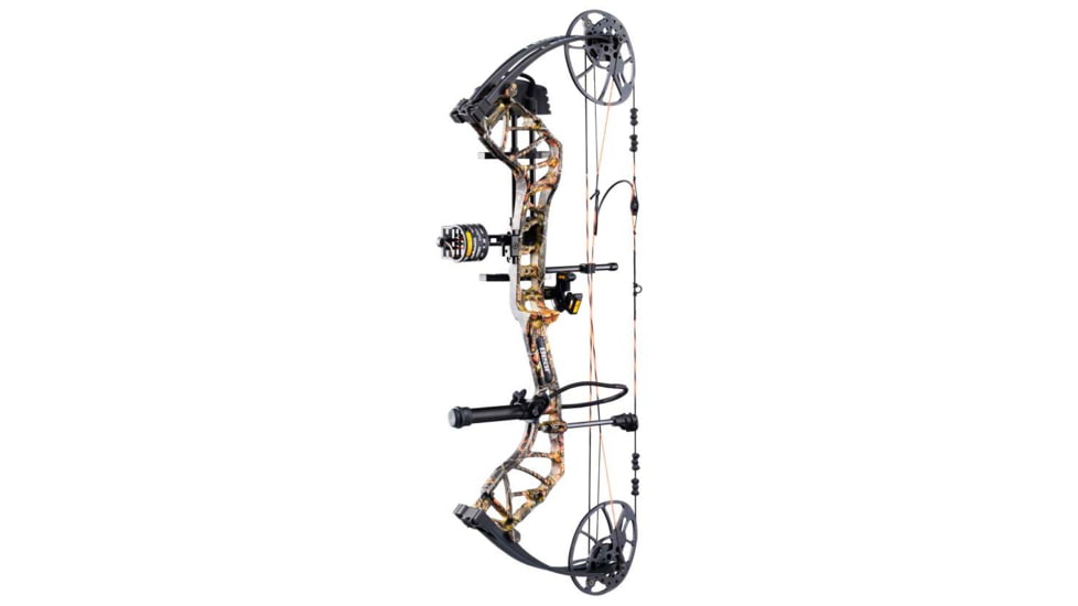 Bear Archery Legit MAXX RTH Compound Bow, LH, 10-70lb, 14-30in, Black/Wildfire, AV54A23037L