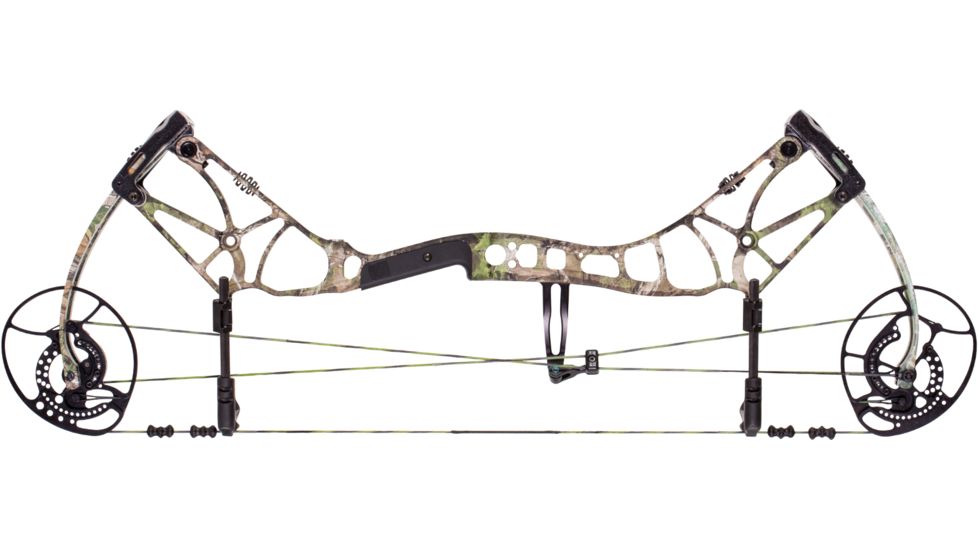 Bear Archery Moment Compound Bow / Right Handed / 55-70lb Peak Draw Weight / 25-30in Draw Length Range, RealTree Xtra Green, A7MM20007R