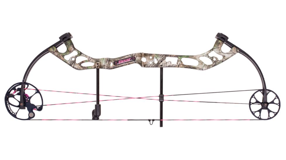 Bear Archery Prowess Compound Bow / Bow Only / Right Handed / 35-50lb Draw Weight Range / 23-28in Draw Length Range, RealTree Xtra Green, A7PW10005R