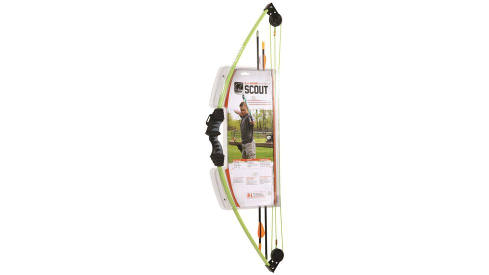 Bear Archery Scout Bow Set, Neon Green 8-13lbs. RH/LH AYS6000GR