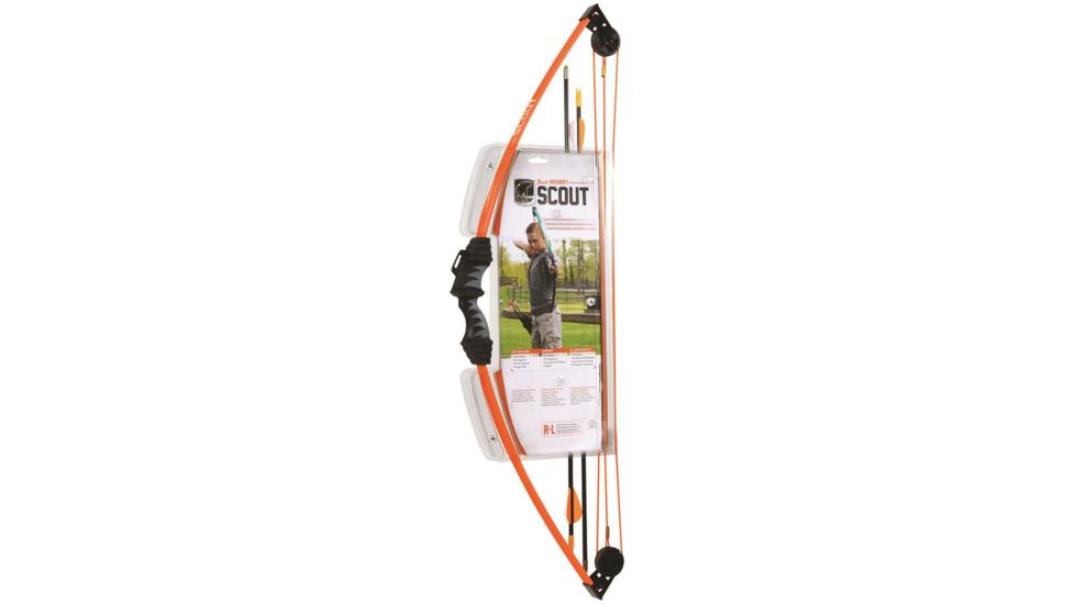Bear Archery Scout Bow Set, Neon Orange 8-13lbs. RH/LH AYS6000TR
