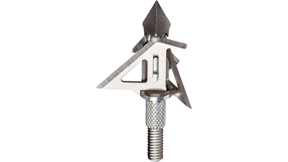 Bear Archery SIK 3-Blade Mechanical F3 Crossbow Broadhead - Silver, ABH103F3