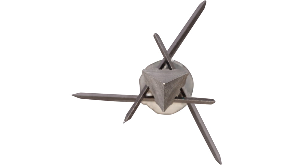 Bear Archery SIK 3-Blade Mechanical F3 Crossbow Broadhead - Silver, ABH103F3