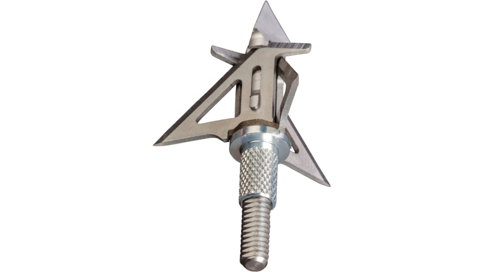 Bear Archery SIK 3-Blade Mechanical F3 Crossbow Broadhead - Silver, ABH103F3
