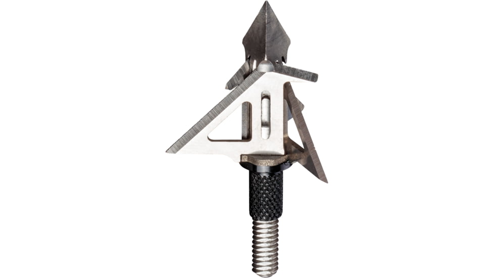 Bear Archery SIK 3-Blade Mechanical F3CB Crossbow Broadhead - Silver and Black, ABH103F3CB