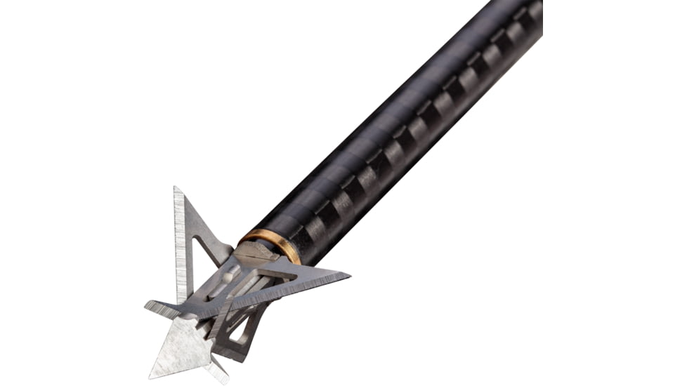 Bear Archery SIK 3-Blade Mechanical F3CB Crossbow Broadhead - Silver and Black, ABH103F3CB