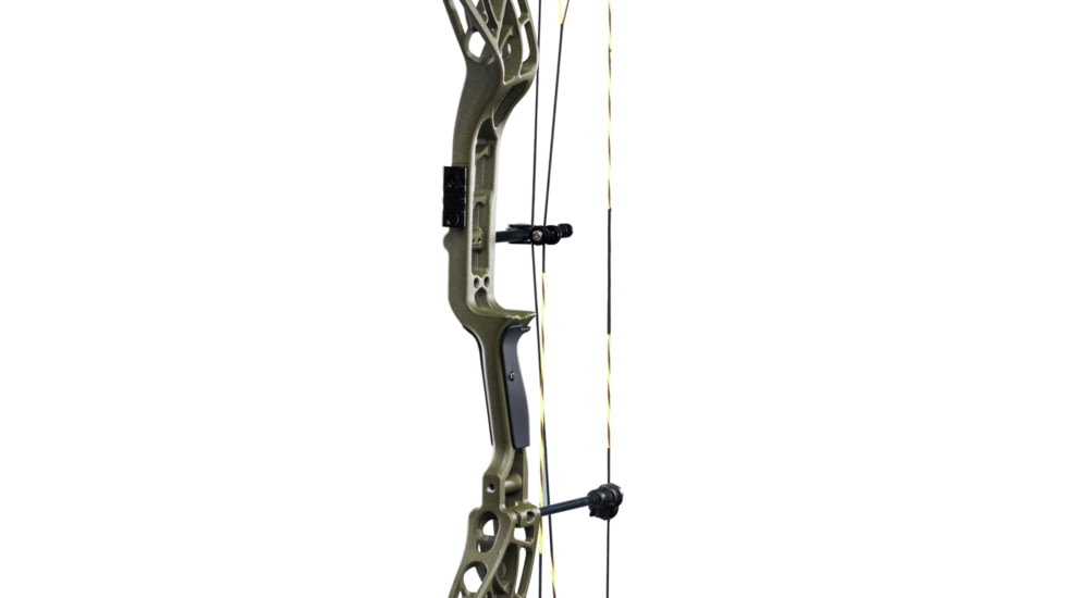 Bear Archery Adapt 2 Compound Bow, RH, 45-60lb, 24-31in, Throwback Green, AV54A10136R