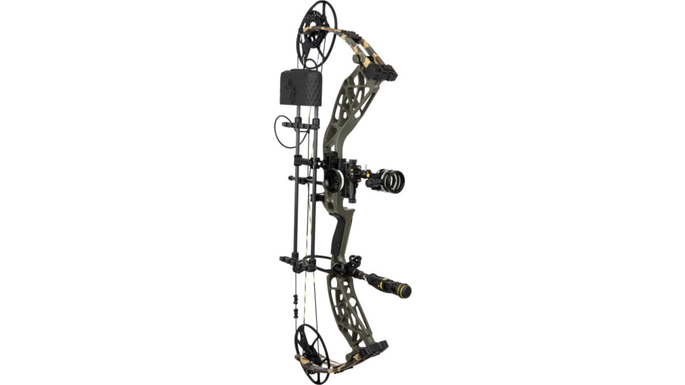Bear Archery THP Adapt 2+ HP RTH Package Bow 45-60lb RH, Throwback Green, BEA2256