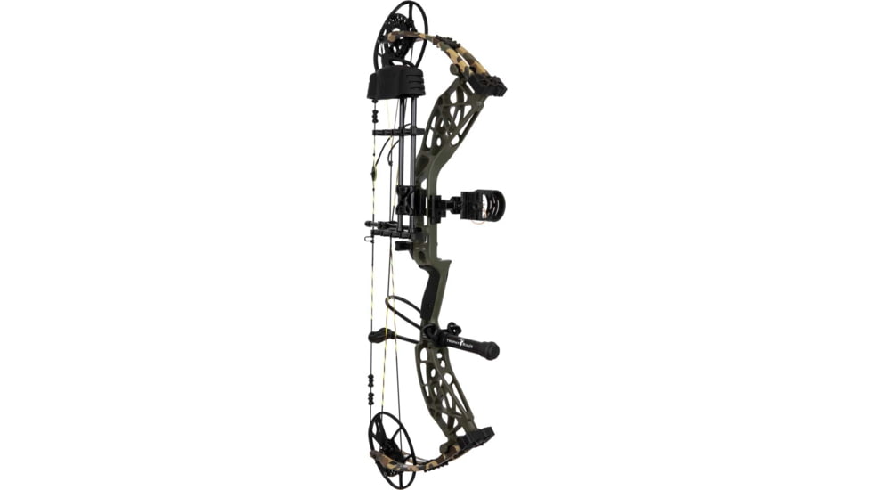 Bear Archery THP Adapt 2 HP RTH Package Bow 55-70lb RH, Throwback Green, BEA2269