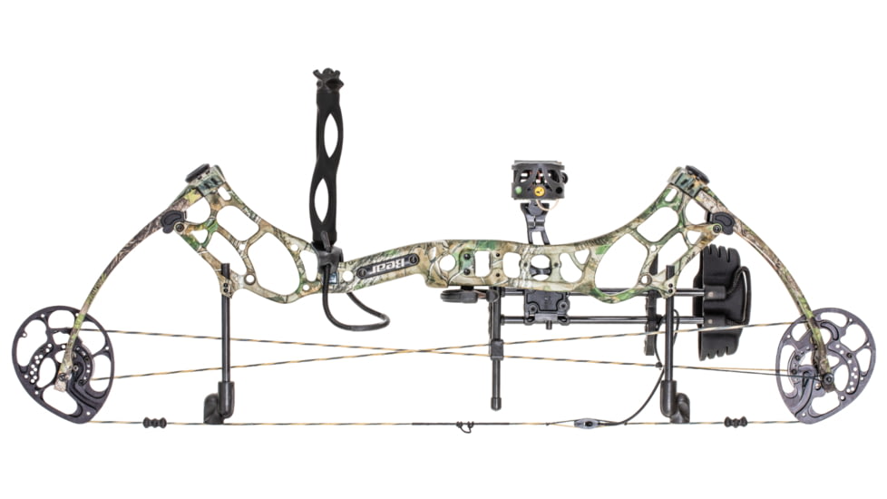 Bear Archery Threat RTH Compound Bow / Right Handed / 60-70lb Draw Weight Range / 25-30in Draw Length Range, RealTree Xtra Green, A6TT21007R