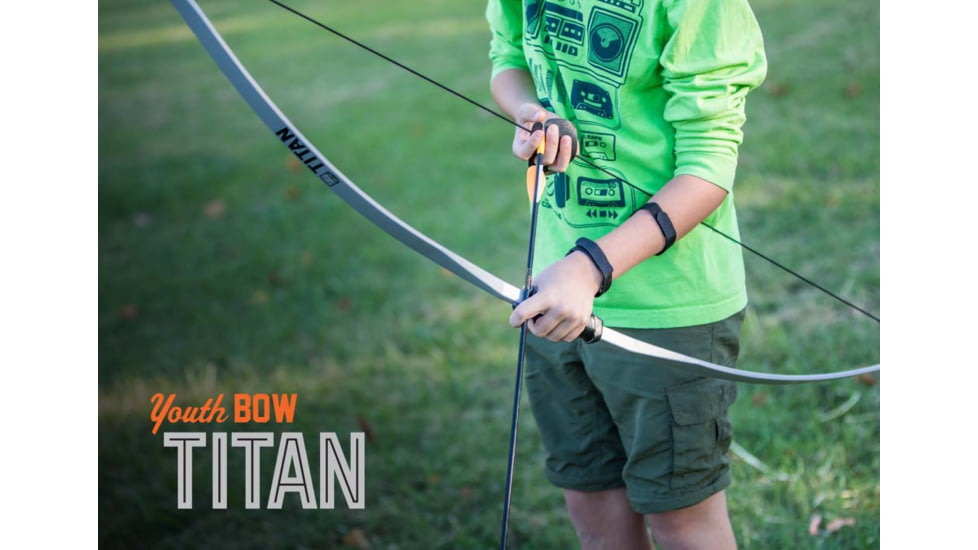 Bear Archery Titan Youth Bow Set, Gray, AYS6500