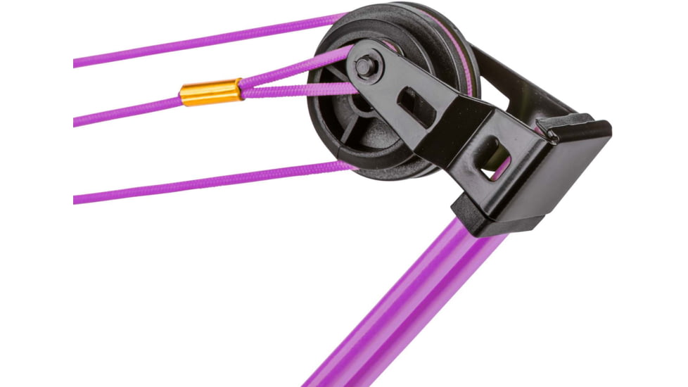 Bear Archery Youth Compound Bow Spark Ambi Purple Age 5-10