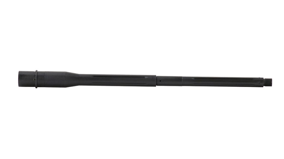 Bear Creek Arsenal AR-10 .308 Threaded Rifle Barrel, 18in, Straight Fluted, Heavy, Mid-Length, 1-10 Twist, 5/8 x 24, 4150 CMV, Black Nitride, 1058-B308MSC18110MF