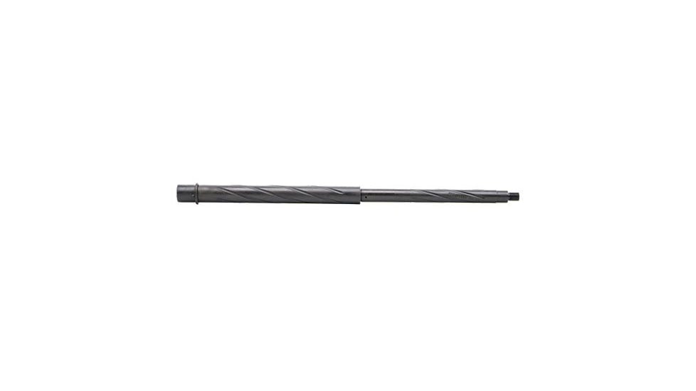 Bear Creek Arsenal AR-15 .223 Wylde Threaded Barrel, 18in, Spiral Fluted  , Heavy, Mid-Length, 1-8 Twist, 1/2 x 28, 416R SS, Black Nitride, 1060-B223WMHB1818SSMSF