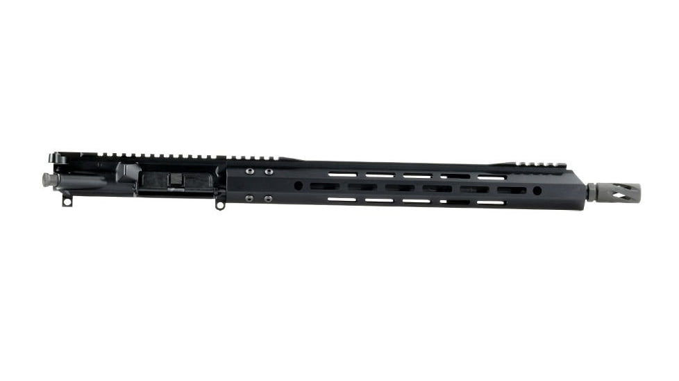 Bear Creek Arsenal AR-15 .223 Wylde Upper Receiver, 16in Parkerized Light Weight Barrel, 1-8 Twist, Mid-Length, 15in MLOK Rail, 195N-UA223WMLW1618P-15M3