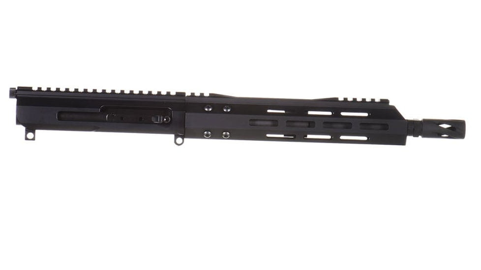 Bear Creek Arsenal AR-15 7.62x60 Right Side Charging Upper Receiver, 7.5in Parkerized Heavy Barrel, 1-10 Twist, Pistol Length, 6.5in MLOK, 547N-UASCH762PHB7.5110P-7M3