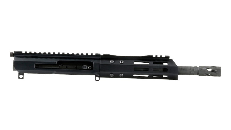 Bear Creek Arsenal AR-15 .300 Blackout Right Side Charging Upper Receiver, 8.5in Parkerized SOCOM Barrel, 1-8 Twist, Pistol Length, 6.5in MLOK, 581N-UASCH300PMW8.518P-7M3
