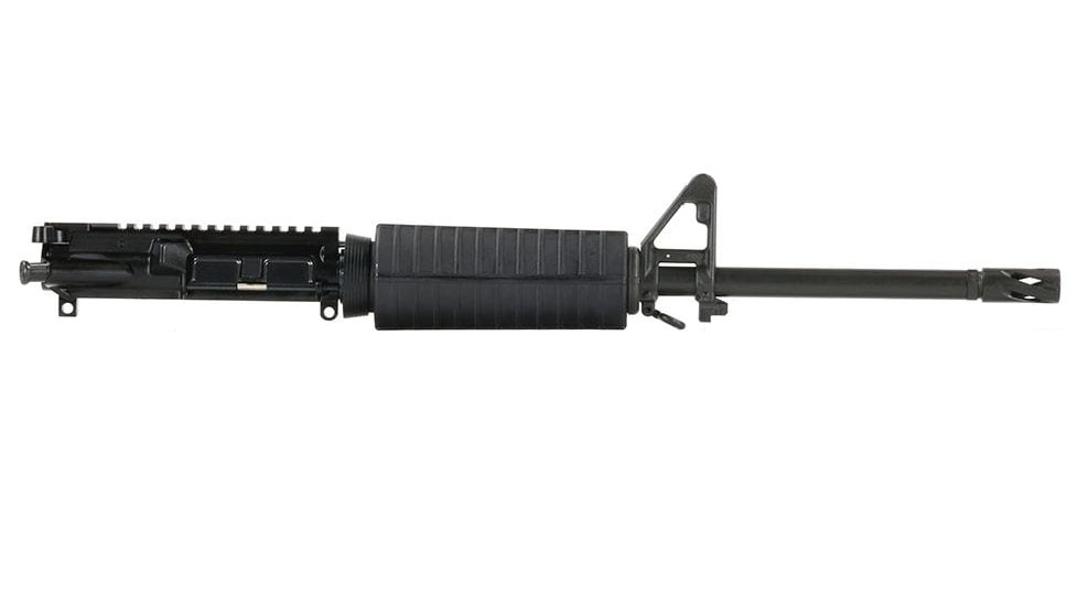Bear Creek Arsenal AR-9 9MM Upper Receiver, 16in Parkerized M4 Barrel, 1-10 Twist, Blowback, Standard Handguard w/ Front Sight, 9054-UA9MMCM416110P-SHGFS
