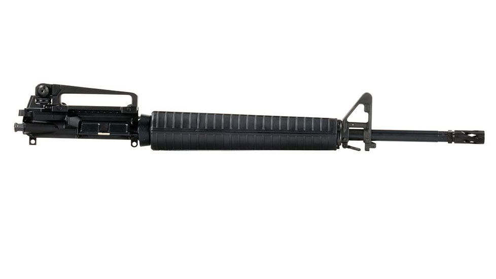 Bear Creek Arsenal AR-15 .223 Wylde Carry Handle Upper Receiver, 20in Black Nitride Government Barrel, 1-8 Twist, Rifle Length, Rifle Handguard w/ A2 Front Sight &amp; Carry Handle, 9071223WRGVNT2018M