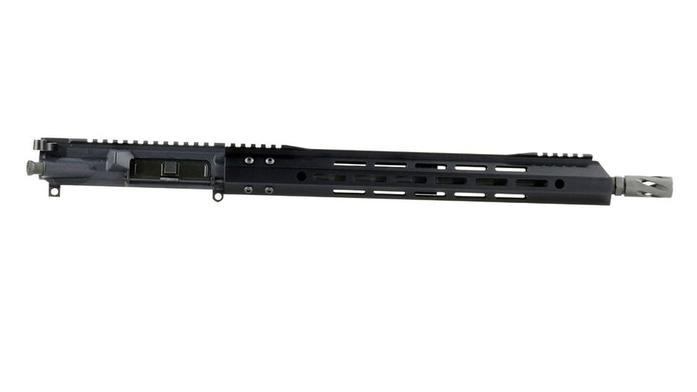 Bear Creek Arsenal AR-15 .223 Wylde Upper Receiver, 16in Black Nitride Straight Fluted Heavy Barrel, 1-8 Twist, Carbine Length, 15in MLOK, 9081N-UA223WCHB1618MF-15M3