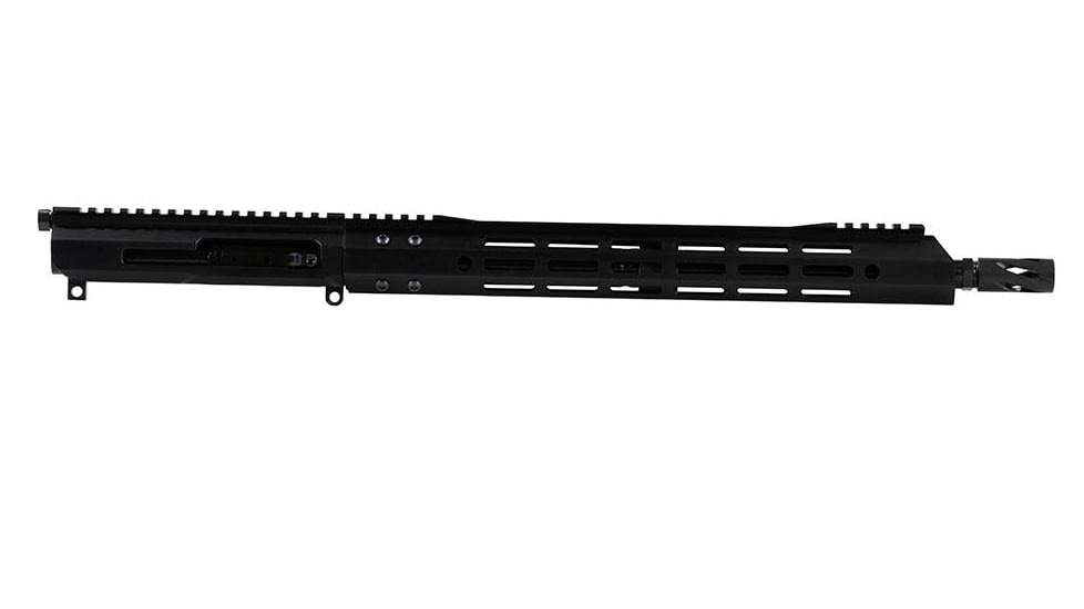 Bear Creek Arsenal AR-15 7.62x54 Right Side Charging Upper Receiver, 16in Black Nitride Cold Hammer Forged Heavy Barrel, 1-10 Twist, Carbine Length, 15in Lightweight MLOK, 9146SCH762CHB16110MHF