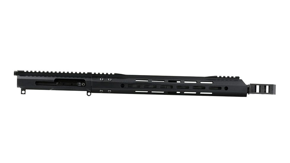 Bear Creek Arsenal AR-15 .450 Bushmaster Right Side Charging Upper Receiver with BCA Muzzle Brake, 16in Parkerized Heavy Barrel, 1-24 Twist, Carbine Length, 15in MLOK, 9346NSCH450CHB16124P875MB