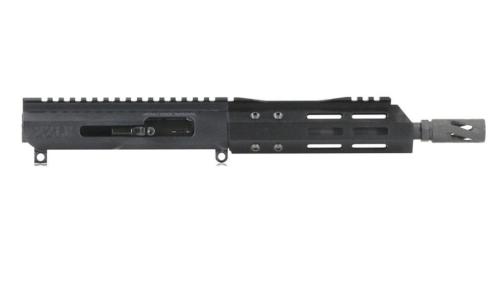 Bear Creek Arsenal AR-22 .22 LR Billet Right Side Charging Bufferless Upper Receiver, 7.5in Parkerized Heavy Barrel, 1-16 Twist, Blowback, 6.5in MLOK, 9352NSCH22LHB75116PBUF