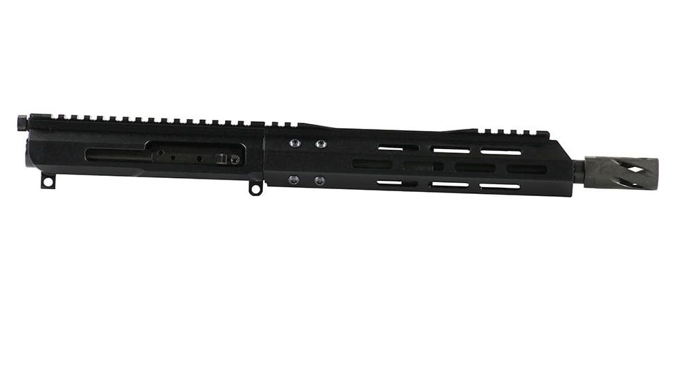 Bear Creek Arsenal AR-15 .450 Bushmaster Right Side Charging Upper Receiver, 10.5in Parkerized Heavy Barrel, 1-24 Twist, Pistol Length, 9.5in MLOK, 9470NSCH450PHB105124P