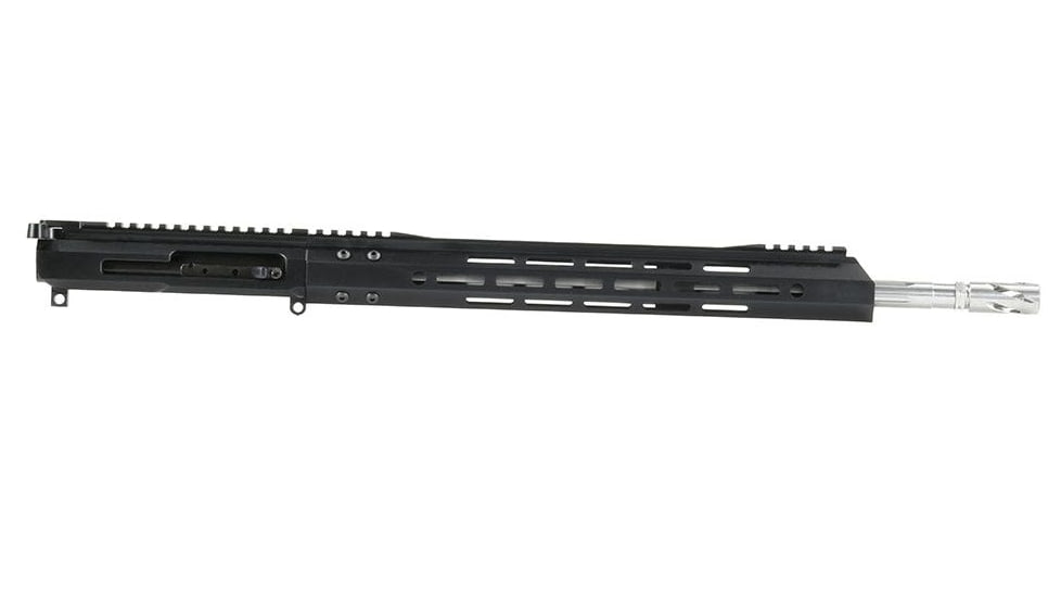 Bear Creek Arsenal AR-15 .223 Wylde Dual Charging Upper Receiver, 18in 416R SS Straight Fluted Heavy Barrel, 1-8 Twist, Mid-Length, 15in MLOK, 9668NDCH223WMHB1818SSF