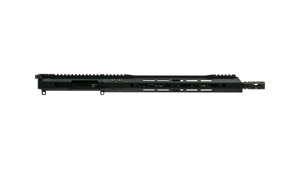 Bear Creek Arsenal AR-15 .300 Blackout Dual Charging Upper Receiver, 16in Black Nitride 416R SS Bear Claw Fluted Heavy Barrel, 1-8 Twist, Carbine Length, 15in MLOK, 9739NDCH300CHB1618SSBCF
