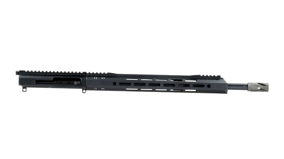 Bear Creek Arsenal AR-15 .450 Bushmaster Right Side Charging Upper Receiver, 18in Black Nitride Heavy Barrel, 1-24 Twist, Mid-Length, 15in MLOK, 9759NSCH450MHB18124M