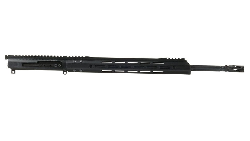 Bear Creek Arsenal AR-15 .223 Wylde Right Side Charging Upper Receiver, 20in Black Nitride Straight Fluted Heavy Barrel, 1-8 Twist, Rifle Length, 15in MLOK, 977NSCH223WRHB2018MF